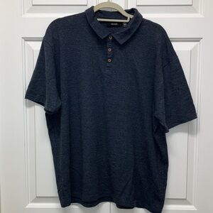 Hedge polo shirt, short sleeves,  charcoal grey, XXL